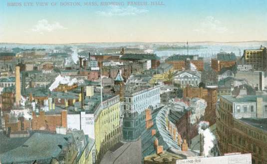 Brattle & Cornhill Streets Boston