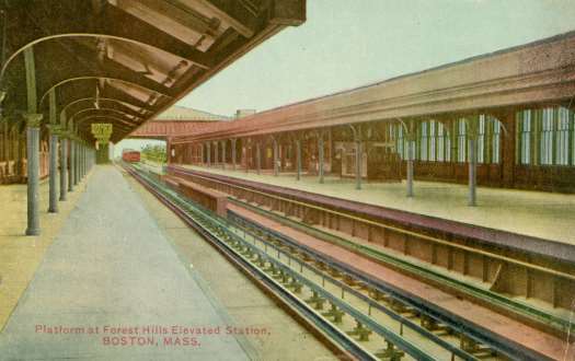 Old Forest Hills Station Platform