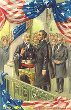 Lincoln Inauguration 1861, c.1925