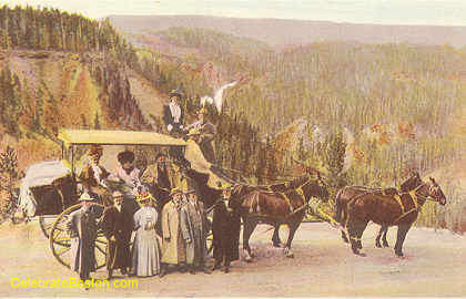 Yellowstone Park Stage Coach