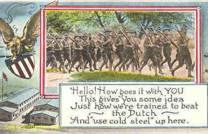 WWI Training, Cold Steel Here