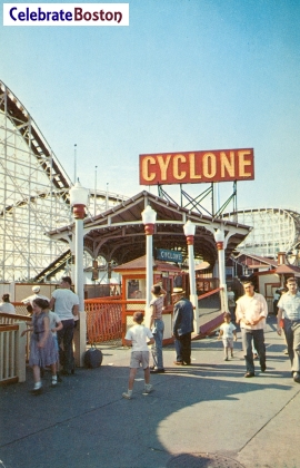 Cyclone Coaster Entrance