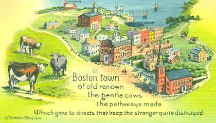 Crazy Streets In Boston Myth
