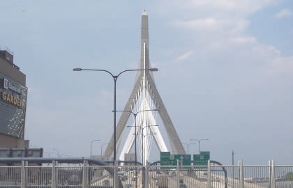Zakim Bridge Looking North