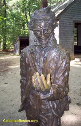 Henry David Thoreau Statue