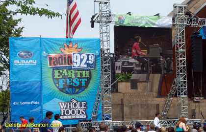 EarthFest 2010 Jumbo Tron Screen