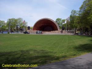 Hatch Shell Movies, Free Friday Flicks Venue