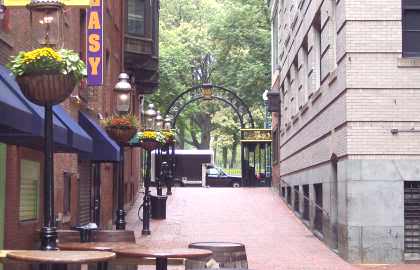 Boylston Place, Where Organized Football Was Born