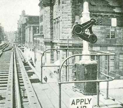 Elevated Railway Block Signal