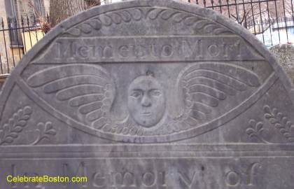 Central Burying Ground Memorial Angel