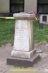 Paul Revere Grave, Granary Burying Ground