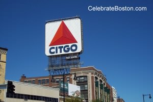 Giant Citgo Sign Near Fenway Park