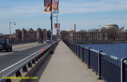 Mass Ave Bridge Sidewalk Measured in Smoots