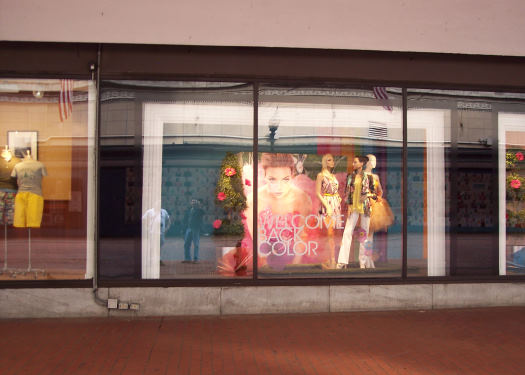 Downtown Crossing Window Display