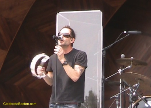 Gin Blossoms Lead Singer at the EarthFest