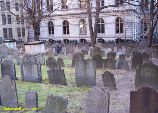 King's Chapel Burying Ground Looking East
